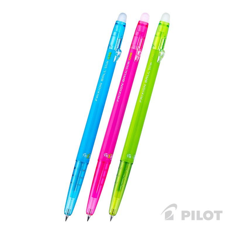 Set Lápiz Gel 0.38 FRIXION SLIM PILOT 3 Unidades (Borrables) - Imagen 5
