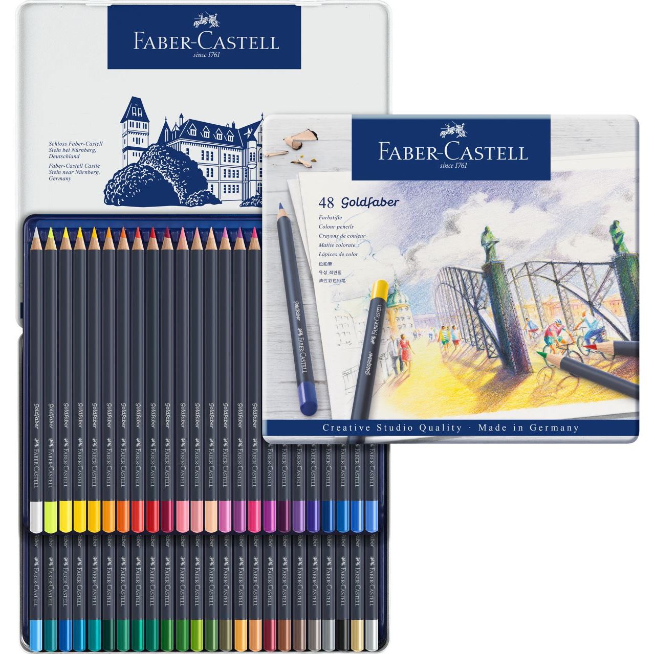 48 lápices de colores Goldfaber - Imagen 2