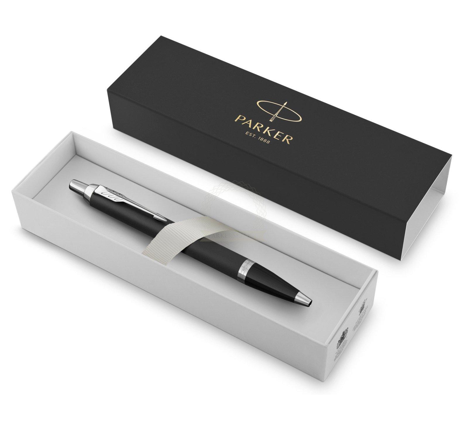 Bolígrafo Parker IM Essential Matt Black CT Ballpoint Pen (2143632)