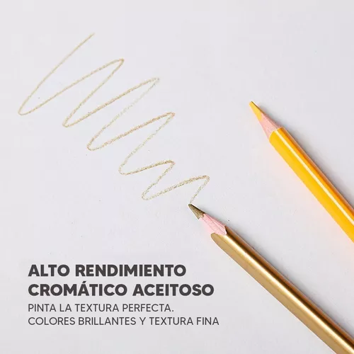 Lápices De Colores Giorgione Set 24 Colores Caja Metálica - Imagen 5