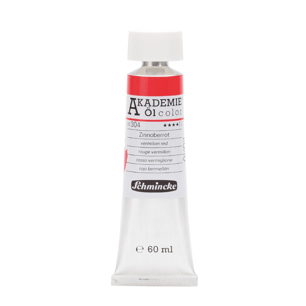 Óleo 60ml AKADEMIE Ö Vermilion red
