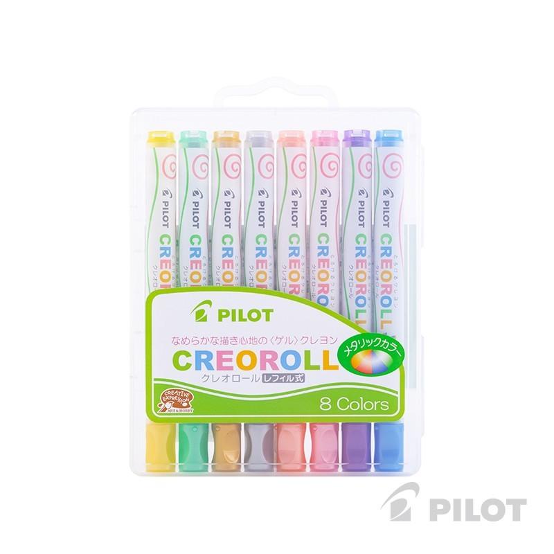 Creo Roll Set 8 Uni Colores Metalizados - Imagen 2