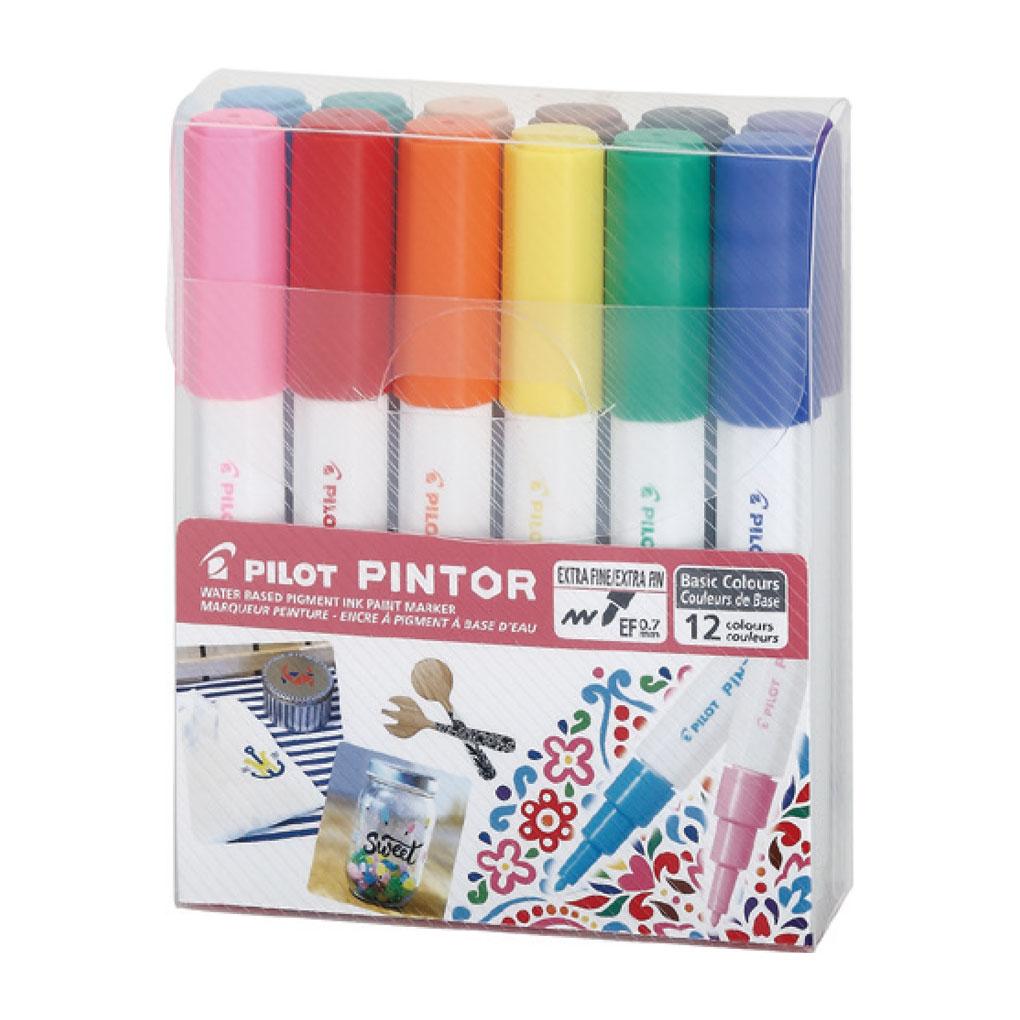 Set Pintor Extra Fino 12u Surtido PILOT