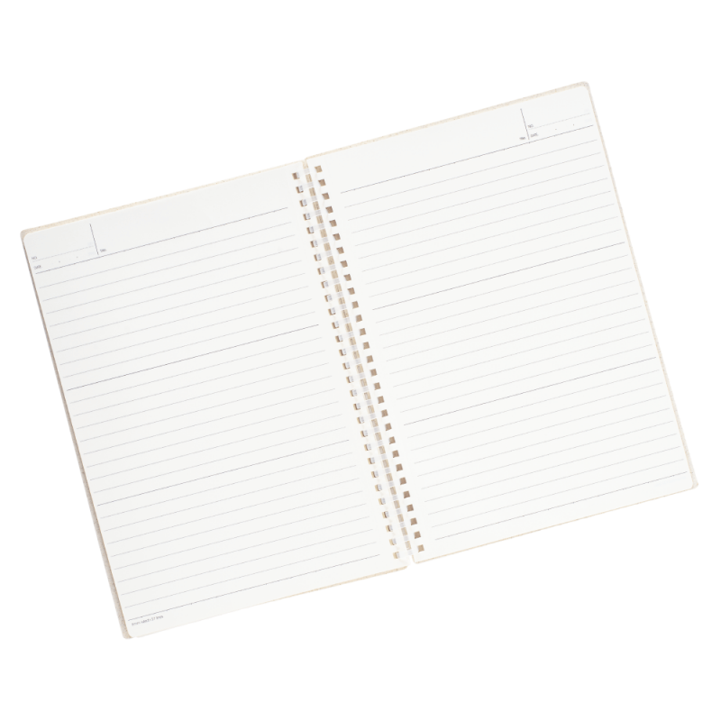 Cuaderno 60 hojas B5 Beige Anillado Sworld - Imagen 3