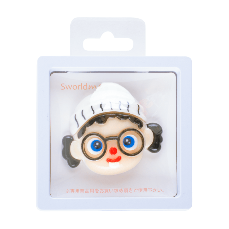 Pin Caricatura para Cuaderno y Agenda Sworld