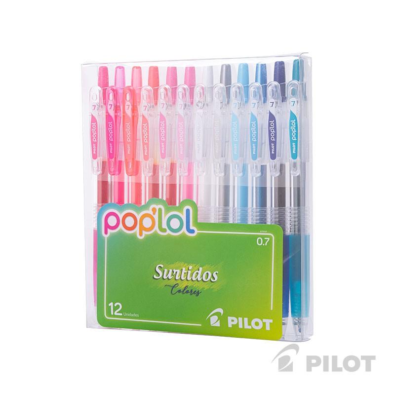 Set Lápiz Gel POPLOL 0.7 12 uni UNICORN (13) PILOT - Imagen 2