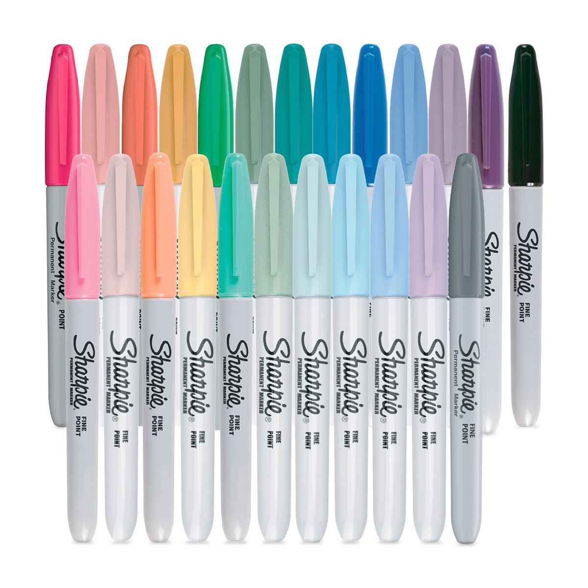 MARCADORES PERMANENTES PUNTA FINA COLECCIÓN MÍSTICO SHARPIE (COLORES, 24 PZS.) - Imagen 2