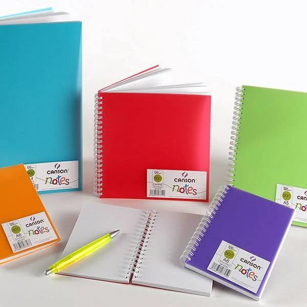 Canson Sketch Book Notes Color Sandia Papel Blanco A5 - Imagen 3