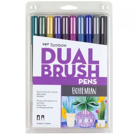 dual brush pen Tombow